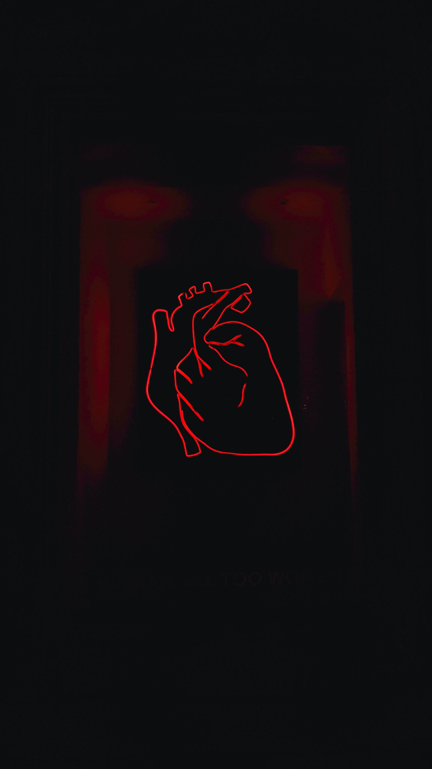 Neon heart